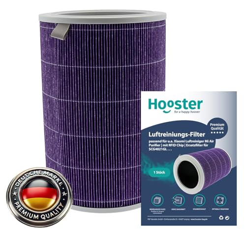 1 HEPA Filter kompatibel mit Xiaomi Luftreiniger Mi Air Purifier 3C, 3H, PRO sowie 2, 2C, 2H und 2S | mit RFID Chip | Ersatzfilter für SCG4021GL 1 HEPA Filter kompatibel mit Xiaomi Luftreiniger Mi Air Purifier 3C, 3H, PRO sowie 2, 2C, 2H und 2S | mit RFID Chip | Ersatzfilter für SCG4021GL von Hooster