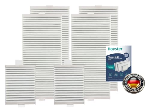 2 Filter SETs G4 mit Bypass passend für Vaillant RecoVAIR VAR 275/350 | 2 Sets = 6 Filter/Teile 2 Filter SETs G4 mit Bypass passend für Vaillant RecoVAIR VAR 275/350 | 2 Sets = 6 Filter/Teile von Hooster