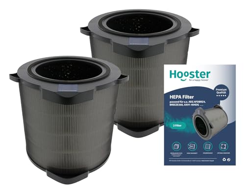2 Filter kompatibel mit AEG Luftreiniger AX91-404DG | Ersatz für AEG BREEZE360 Luftfilter AFDBRZ4 2 Filter kompatibel mit AEG Luftreiniger AX91-404DG | Ersatz für AEG BREEZE360 Luftfilter AFDBRZ4 von Hooster