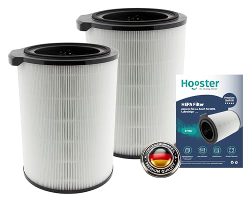 2 Filter kompatibel mit Bosch Air 6000 Luftreiniger | 360° HEPA/Aktivkohle-Filter für eine optimale Luftreinigung 2 Filter kompatibel mit Bosch Air 6000 Luftreiniger | 360° HEPA/Aktivkohle-Filter für eine optimale Luftreinigung von Hooster