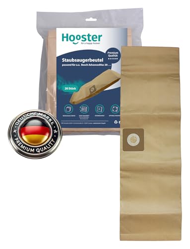 20 Staubsaugerbeutel für Bosch AdvancedVac 20 Nass- und Trockensauger | inkl. Microfilter 20 Staubsaugerbeutel für Bosch AdvancedVac 20 Nass- und Trockensauger | inkl. Microfilter von Hooster
