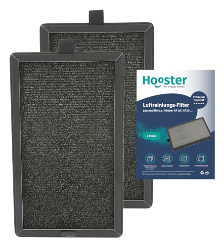 2er-SET HEPA Filter kompatibel mit Kärcher AF 20 Luftreiniger | Filterset H13 für AF20 | Ersatzfilter für Kärcher 2.863-056.0 2er-SET HEPA Filter kompatibel mit Kärcher AF 20 Luftreiniger | Filterset H13 für AF20 | Ersatzfilter für Kärcher 2.863-056.0 von Hooster
