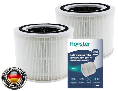 2er-SET Standard-Filter kompatibel mit LEVOIT H13 Core 300 / Core 300s Luftreiniger | HEPA Ersatzfilter gegen Staub Pollen Allergene 2er-SET Standard-Filter kompatibel mit LEVOIT H13 Core 300 / Core 300s Luftreiniger | HEPA Ersatzfilter gegen Staub Pollen Allergene von Hooster