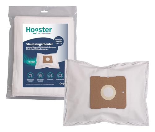 30 Staubsaugerbeutel für Grundig VCC 3851 | inkl. Microfilter von Hooster