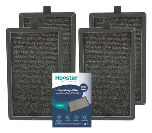 4er-SET HEPA Filter kompatibel mit Kärcher AF 20 Luftreiniger | Filterset H13 für AF20 | Ersatzfilter für Kärcher 2.863-056.0 4er-SET HEPA Filter kompatibel mit Kärcher AF 20 Luftreiniger | Filterset H13 für AF20 | Ersatzfilter für Kärcher 2.863-056.0 von Hooster
