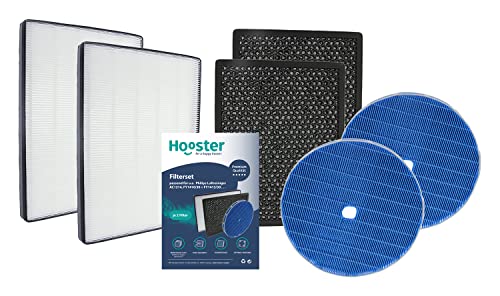 6in1-SET HEPA Filter + Aktivkohlefilter + Befeuchtungselement passend für Philips Luftreiniger 2000 Series AC2887 AC2889 | Ersatz für FY2420 FY2422 und FY3435 6in1-SET HEPA Filter + Aktivkohlefilter + Befeuchtungselement passend für Philips Luftreiniger 2000 Series AC2887 AC2889 | Ersatz für FY2420 FY2422 und FY3435 von Hooster