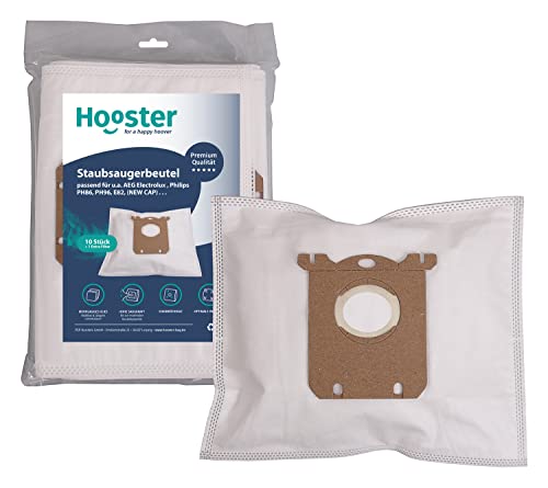 Hooster 10 Stück Staubsaugerbeutel passend für AEG VX4 Efficiency Animal | mit Zusatzfiltervlies Hooster 10 Stück Staubsaugerbeutel passend für AEG VX4 Efficiency Animal | mit Zusatzfiltervlies von Hooster