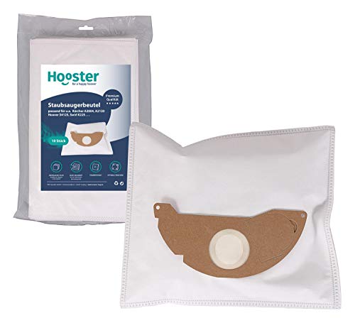 Hooster 10 Stück Staubsaugerbeutel passend für Nilfisk-Alto Buddy 15/15.0 / Kurze Version von Hooster