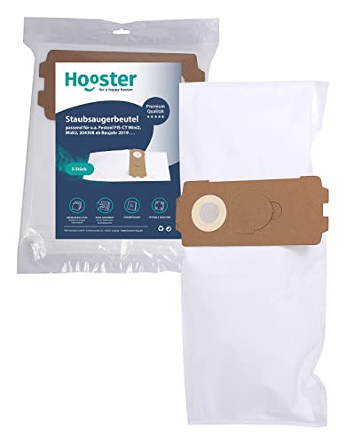 Hooster 5 Stück Staubsaugerbeutel für Festool | Ersatz für FESTOOL 204308 SELFCLEAN Filtersack FIS-CT MINI-2 / MIDI-2 ab Baujahr 2019 Hooster 5 Stück Staubsaugerbeutel für Festool | Ersatz für FESTOOL 204308 SELFCLEAN Filtersack FIS-CT MINI-2 / MIDI-2 ab Baujahr 2019 von Hooster