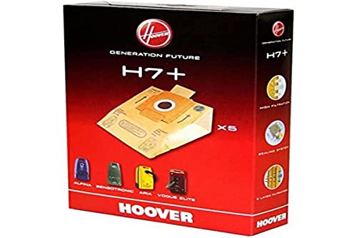 Hoover 46-HV-07 Original 9026177 Alpina H7+ Entsorgungsbeutel, weiß von Hoover