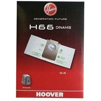 Hoover - Ersatzteil - 4er Pack Staubsaugerbeutel H66 - von Hoover