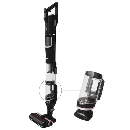 HOOVER HFX Akku Staubsauger mit Tierhaar-Düse & LED, bis 120 m² saugen I Staubsauger kabellos mit CORNER GENIE™ zum Reinigen von Ecken & Kanten I mit ANTI-TWIST gegen verhedderte Haare [HFX10P] von Hoover