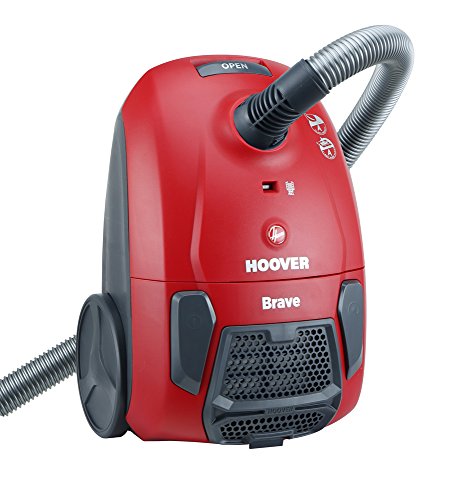 Hoover 6463672 Brave BV71_BV10 011 Bodenstaubsauger 700W 360° Schlauchanschluss rot, 2.3 liters von Hoover