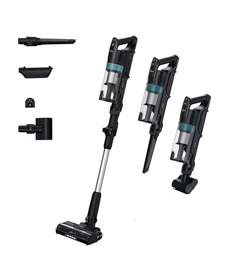 Hoover Akku-Staubsauger kabellos HF1 Plus mit flexiblem Rohr, Turbo-Modus, Universalbodendüse mit Anti-Twist-Technologie, 45 Min. Laufzeit, Parkfunktion, Mini-Turbodüse für Tierhaare [HF1PZ10PX] von Hoover