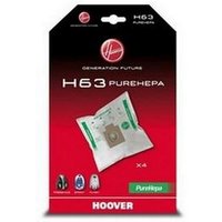 Hoover - Ersatzteil - H63 Schachtel mit 4 Beuteln ohne Zubehör Hepa sprint freespace flash freespace greenray - von Hoover