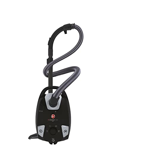 Hoover Bodenstaubsauger mit 3,5 L Beutel – leiser Staubsauger (72 dBA) mit automatischem Beutelentsorgungssystem – Staubsauger mit EPA Filter – PET Edition mit Tierdüse [HE320PET] von Hoover