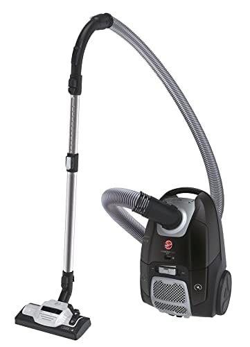 Hoover Bodenstaubsauger mit 3,5 L Beutel – leiser Staubsauger (69 dBA) mit automatischem Beutelentsorgungssystem – Staubsauger mit EPA Filter – PET Edition mit Tierdüse [HE520PET] von Hoover