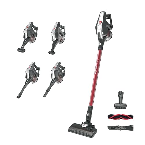 Hoover H-FREE 300 HOME Akku-Staubsauger ohne Beutel mit bis zu 25 Min. Laufzeit – kabelloser Staubsauger mit 2-fach LED & Parkfunktion – Handstaubsauger mit 2-in-1 Zubehör und großem Staubbehälter von Hoover