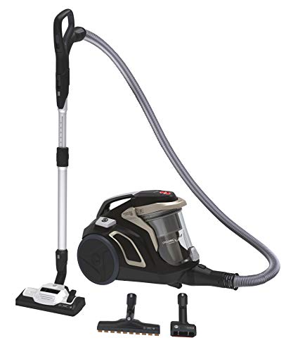 Hoover H-POWER 700 Bodenstaubsauger mit Tierdüse – beutelloser Staubsauger mit Zyklon- & Selbstreinigungs-Technologie – extrem leise (68 dBA) & energiesparend – HEPA-13 Filter für Allergiker von Hoover