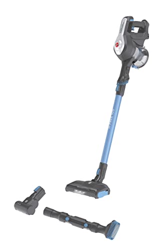 Hoover HF122PTA011, Staubsauger Besen, Grau/Blau von Hoover