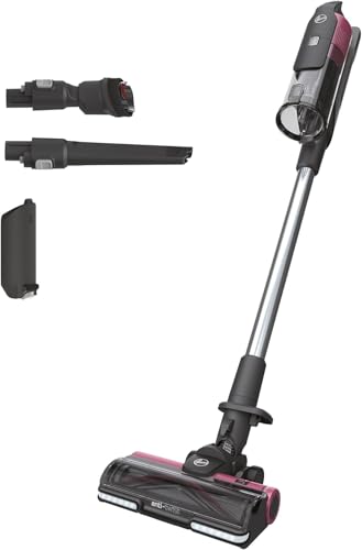 Hoover Akku-Staubsauger HF9 Home I Bis zu 240 m² BZW. 60 Min. Laufzeit mit 2 Akkus I Leistungsstarker Staubsauger kabellos & beutellos I Akkusauger mit Anti-Twist Düse mit LED-Licht für alle Böden von Hoover