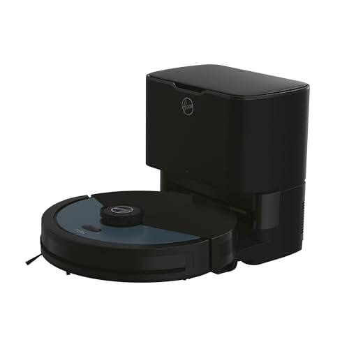 Hoover HG4 Saugroboter mit Wischfunktion und Absaugstation – 4000Pa Saugkraft, Lasernavigation & App-Steuerung – selbstentleerender Staubsauger-Roboter mit Hindernissensor & Station-Rückkehr [HG450HP] von Hoover