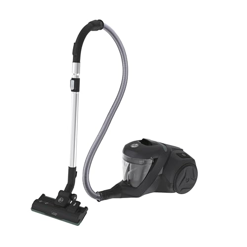 Hoover Staubsauger beutellos – Boden-Staubsauger für Tierhaare Beutelloser Staubsauger mit XL Staubbehälter für alle Bodenarten – leiser Zyklon-Staubsauger (75 dBA) mit 2-in-1 Zubehör HP320 Hoover Staubsauger beutellos – Boden-Staubsauger für Tierhaare Beutelloser Staubsauger mit XL Staubbehälter für alle Bodenarten – leiser Zyklon-Staubsauger (75 dBA) mit 2-in-1 Zubehör HP320 von Hoover