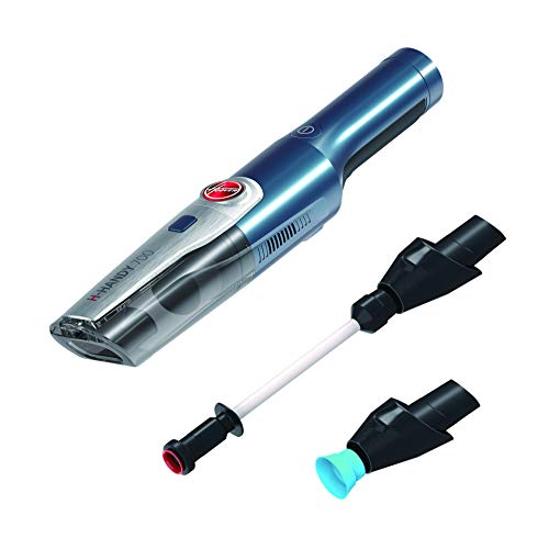 Hoover Handstaubsauger mit Vakuum-Funktion für Kleidung & Lebensmittel – Leichter & kraftvoller Handsauger mit LED-Licht – mit Vakuumierbeutel [HH710BSS] von Hoover