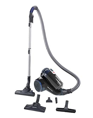Hoover RC50PAR Beutelloser Staubsauger 4A+, 550 W, 2 Liter, 75 Dezibel, Teleskoprohr aus Metall, Blau Hoover RC50PAR Beutelloser Staubsauger 4A+, 550 W, 2 Liter, 75 Dezibel, Teleskoprohr aus Metall, Blau von Hoover