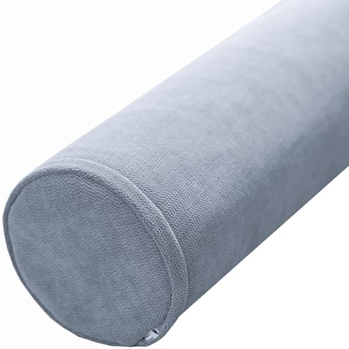 Hoowarm Rollenkissen 60cm 80cm 40cm Nackenkissen for Nacken, Rücken, Lendenwirbelsäule Multifunktional Rohrkissen Abnehmbar Waschbar für Betten und Sofas Yoga(A8,15x60cm/6x23.6in) von Hoowarm