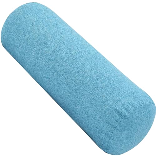 Hoowarm Rollenkissen Nackenrolle 45/60/80/100/120cm Nackenkissen Multifunktional Nackenrollenkissen abnehmbar Rohrkissen Knierolle Dekokissen für Betten und Sofas Yoga(Color 7,20x80cm/7.8x31.5) von Hoowarm