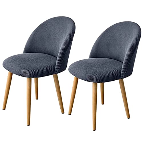 Schalenstuhl Bezug Stuhlhussen Stretch Stuhlbezug 1/2/4/6er Set Moderne StuhlüBerzug Abnehmbar Waschbar Spannbezug Für EsszimmerstüHle Schwingstuhl Hochzeit Büro Bankette Partys Deko von Hoowarm