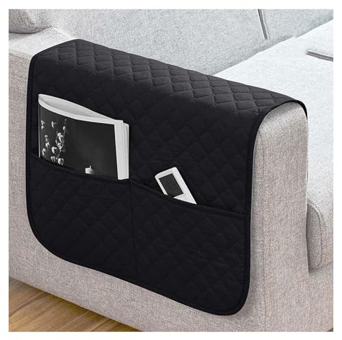 Sofa-Armlehnenbezüge , Ohrensessel Relaxsessel Armlehnenschoner , Mit Taschen Armlehnen Organizer, Abnehmbar Waschbar Sesselschoner Armlehnenschoner , für Sofa, Stuhl ( Color : B3 , Size : Armrests 2p von Hoowarm