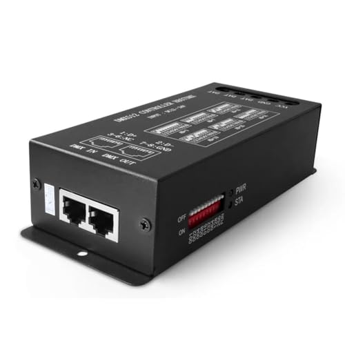 Hopbucan DMX512 H807 RGB LED Controller WS2811 WS2812B WS2813 WS2815 Pixel Controller für LED-Streifen Bühnenlicht 1024 Pixel Langlebig Einfach zu bedienen Hopbucan DMX512 H807 RGB LED Controller WS2811 WS2812B WS2813 WS2815 Pixel Controller für LED-Streifen Bühnenlicht 1024 Pixel Langlebig Einfach zu bedienen von Hopbucan