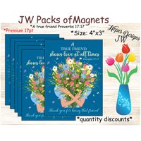 Jw Geschenke/Magnetpackung 1717 Blumenstrauß/Jw-Ministerium/Jw.org/Best Life Ever von HopesDesignsJW