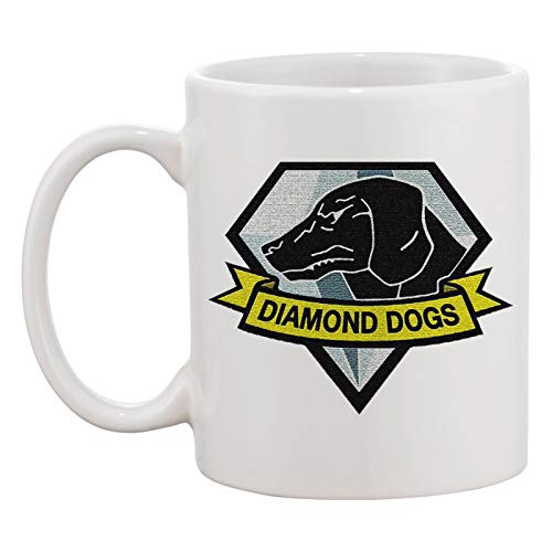 Diamond Dogs Weiße Tasse Kaffee Tee Männer Frauen Keramik Coffee Tea Mug Cup Diamond Dogs Weiße Tasse Kaffee Tee Männer Frauen Keramik Coffee Tea Mug Cup von Hopestly