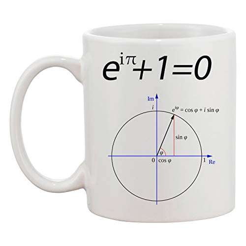Euler's Identity Mathematical Constant Weiße Tasse Kaffee Tee Männer Frauen Keramik Coffee Tea Mug Cup Euler's Identity Mathematical Constant Weiße Tasse Kaffee Tee Männer Frauen Keramik Coffee Tea Mug Cup von Hopestly