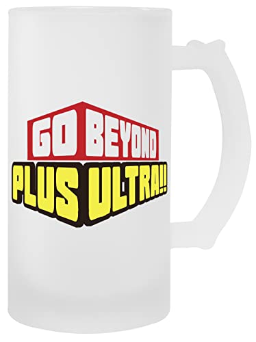 Hopestly Plus Ultra Go Beyond Transparent Becher Bier Herren Damen Mug Beer Hopestly Plus Ultra Go Beyond Transparent Becher Bier Herren Damen Mug Beer von Hopestly