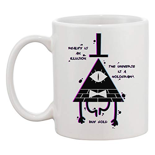Illusion To Buy Gold Weiße Tasse Kaffee Tee Männer Frauen Keramik Coffee Tea Mug Cup von Hopestly