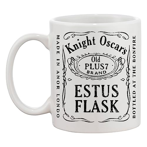 Knight Oscar's Estus Flask - Bottled At The Bonfire Weiße Tasse Kaffee Tee Männer Frauen Keramik Coffee Tea Mug Cup von Hopestly