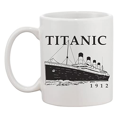 Titanic 1912 Weiße Tasse Kaffee Tee Männer Frauen Keramik Coffee Tea Mug Cup von Hopestly