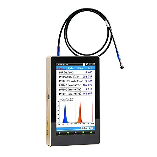 OHSP350P PAR PPFD Spektrometer wasserdichter Sensor Für Pflanzentest HOPOOCOLOR von Hopoocolor