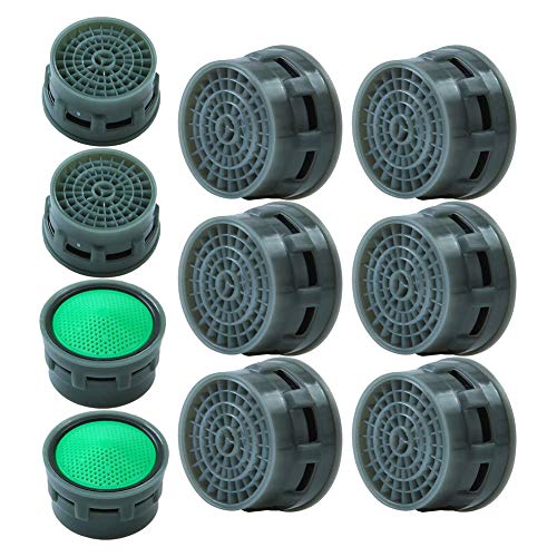 Hopowa Wasserhahn Belüfter Ersatz M24, Wasserhahn sieb Einsatz, Bubbler Filter Wasser Sparen Wasserhahnbelüfter, 10 Stücke von Hopowa