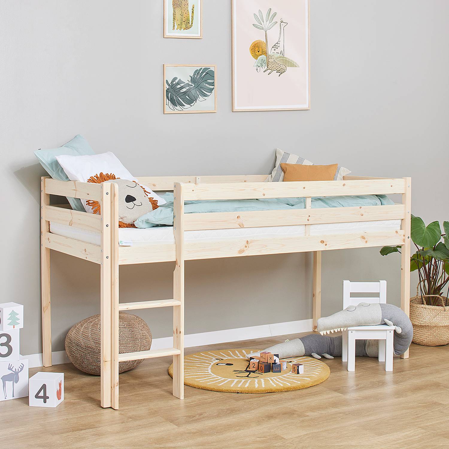 Halbhochbett ECO Comfort von Hoppekids