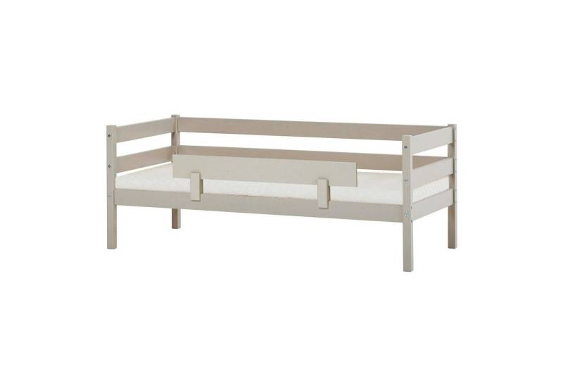 Hoppekids Einzelbett ECO Comfort Kinderbett, Kiefer Massivholz, Jugendbett inkl. Rollrost, 70x160 cm, wahlweise in verschieden Farben/ Matratze/ Absturzsicherung von Hoppekids