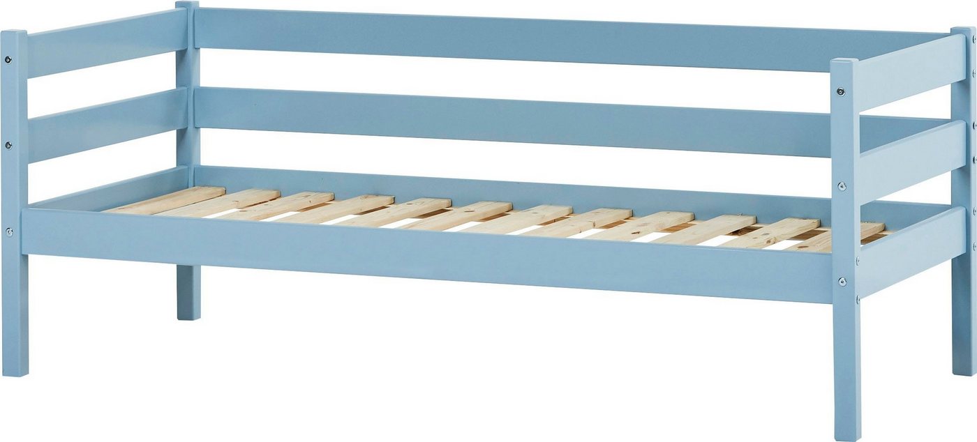 Hoppekids Einzelbett ECO Comfort (Set), mit Rollrost in 8 Farben, wahlweise mit Matratze und Absturzsicherung von Hoppekids