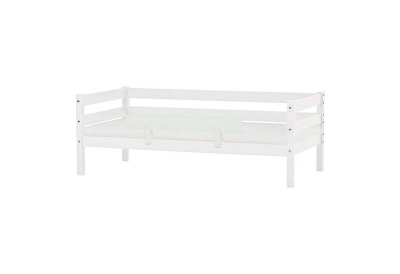 Hoppekids Einzelbett ECO Comfort Kinderbett, Kiefer Massivholz, Jugendbett inkl. Rollrost, 70x160 cm, wahlweise in verschieden Farben/ Matratze/ Absturzsicherung von Hoppekids