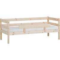 Hoppekids Einzelbett "ECO Comfort", (Set), mit Rollrost in 8 Farben, wahlweise mit Matratze und Absturzsicherung von Hoppekids