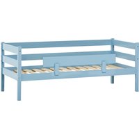 Hoppekids Einzelbett "ECO Comfort Kinderbett, Kiefer Massivholz, Jugendbett inkl. Rollrost", 70x160 cm, wahlweise in verschieden Farben/ Matratze/ Absturzsicherung von Hoppekids
