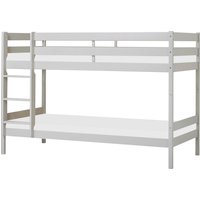 Hoppekids Etagenbett "ECO Comfort Kinderbett 90x200 oder 70x160 aus Massivholz in 4 Farben", TÜV, FSC und Nordisches Umweltzeichen – wahlweise mit Matratzen von Hoppekids